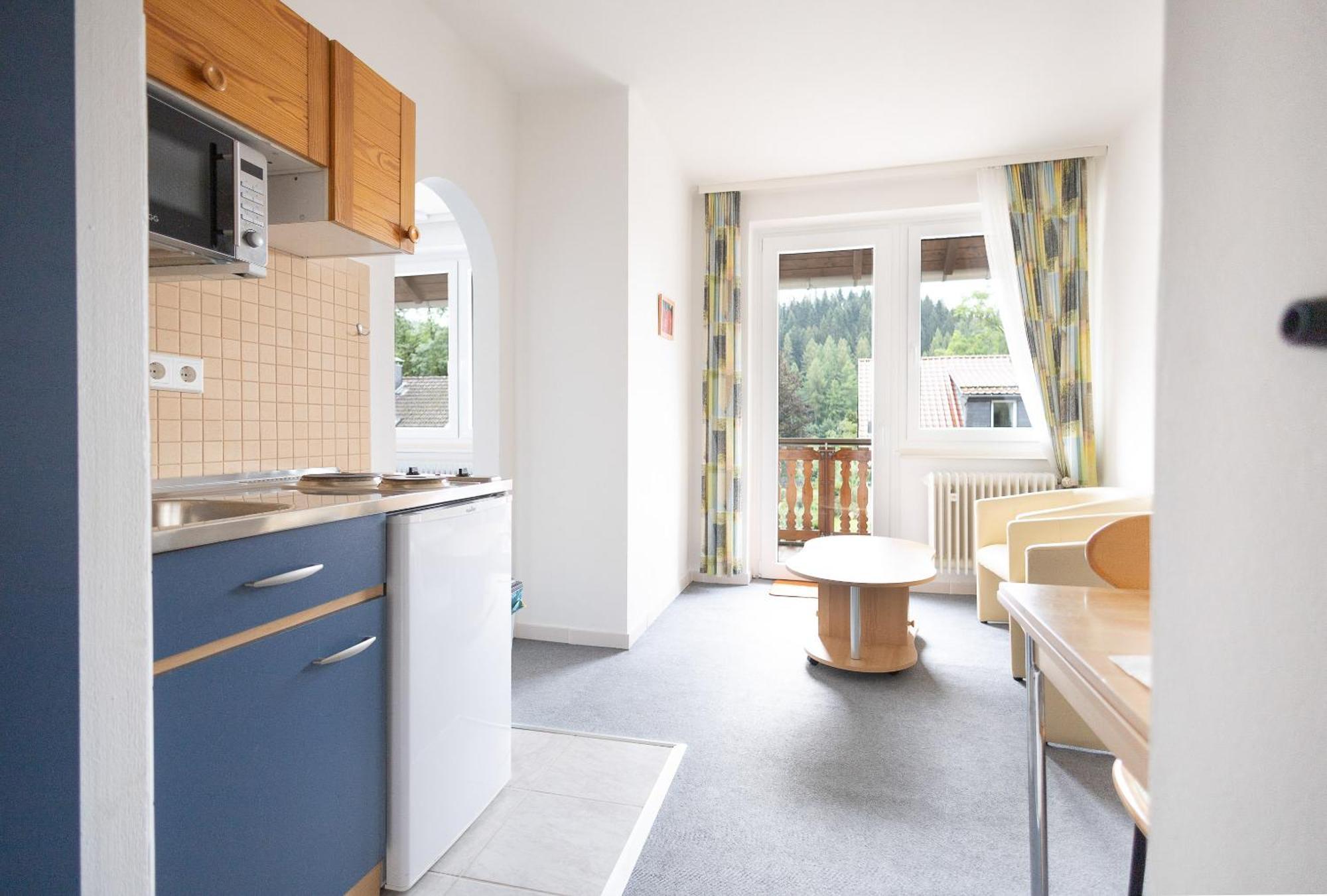 Apartmenthaus Am Waldrand- Kueche - Fruehstueck - Balkon Wildemann Kültér fotó