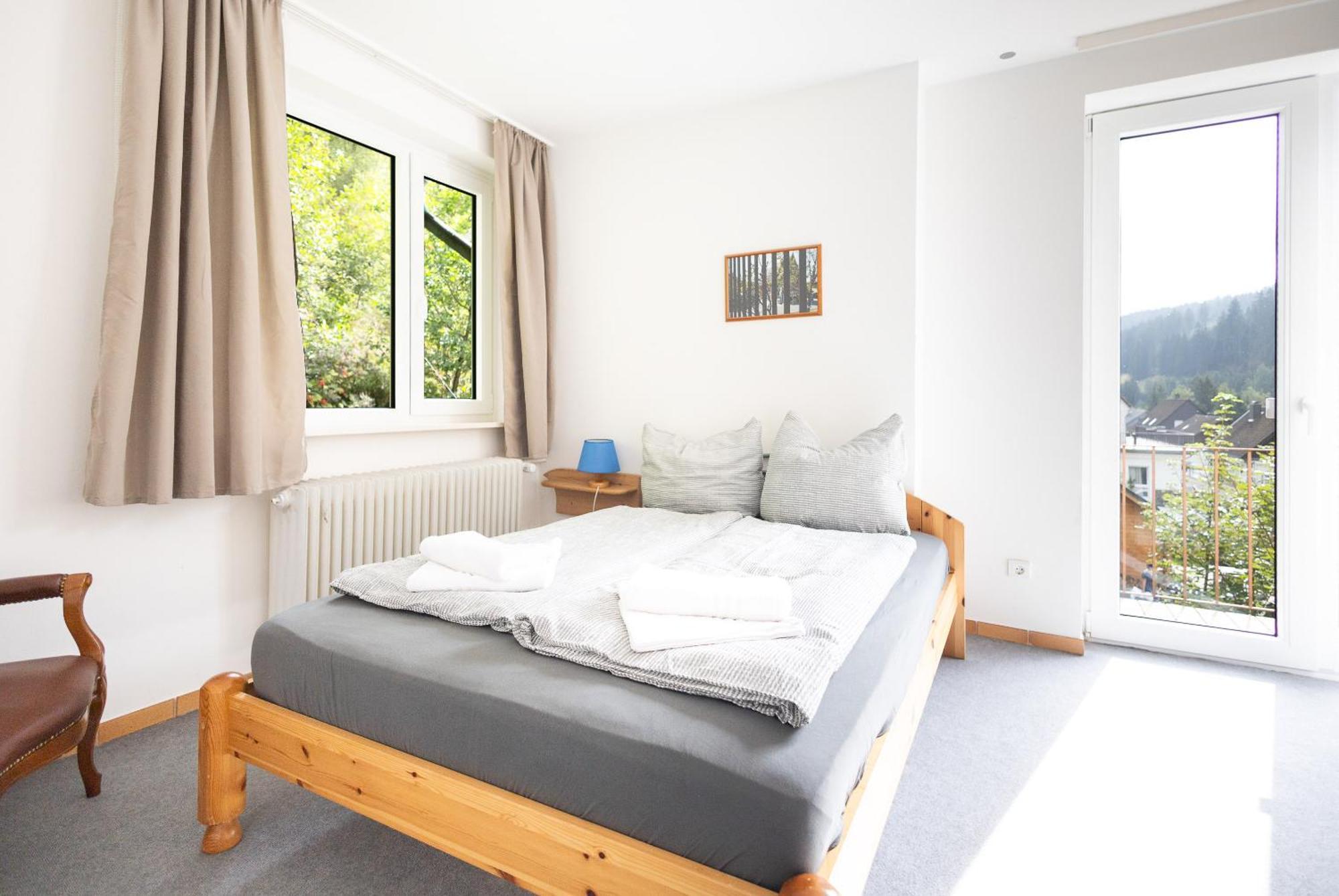 Apartmenthaus Am Waldrand- Kueche - Fruehstueck - Balkon Wildemann Kültér fotó