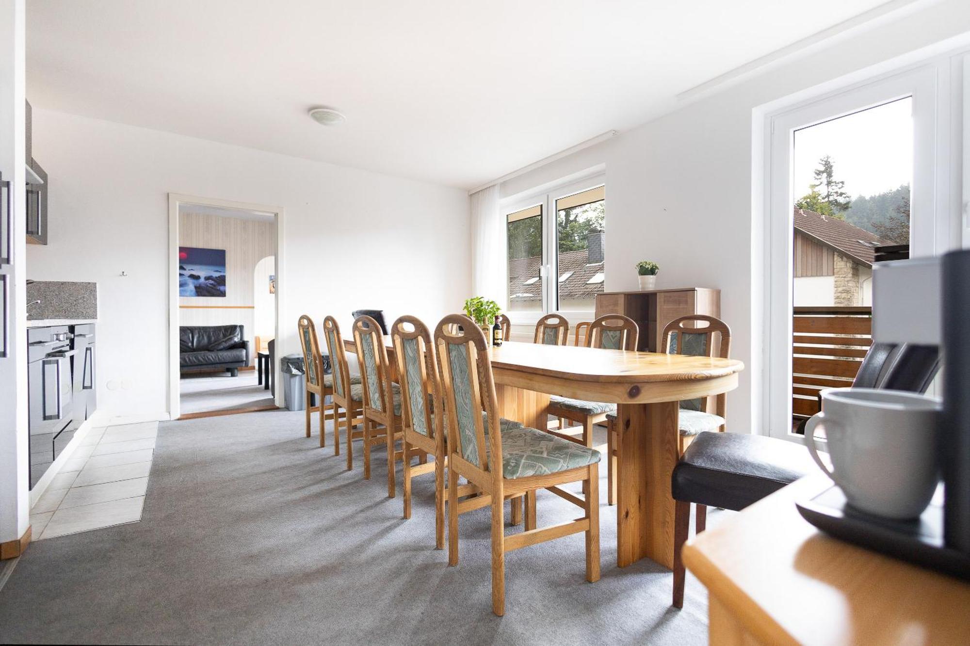 Apartmenthaus Am Waldrand- Kueche - Fruehstueck - Balkon Wildemann Kültér fotó